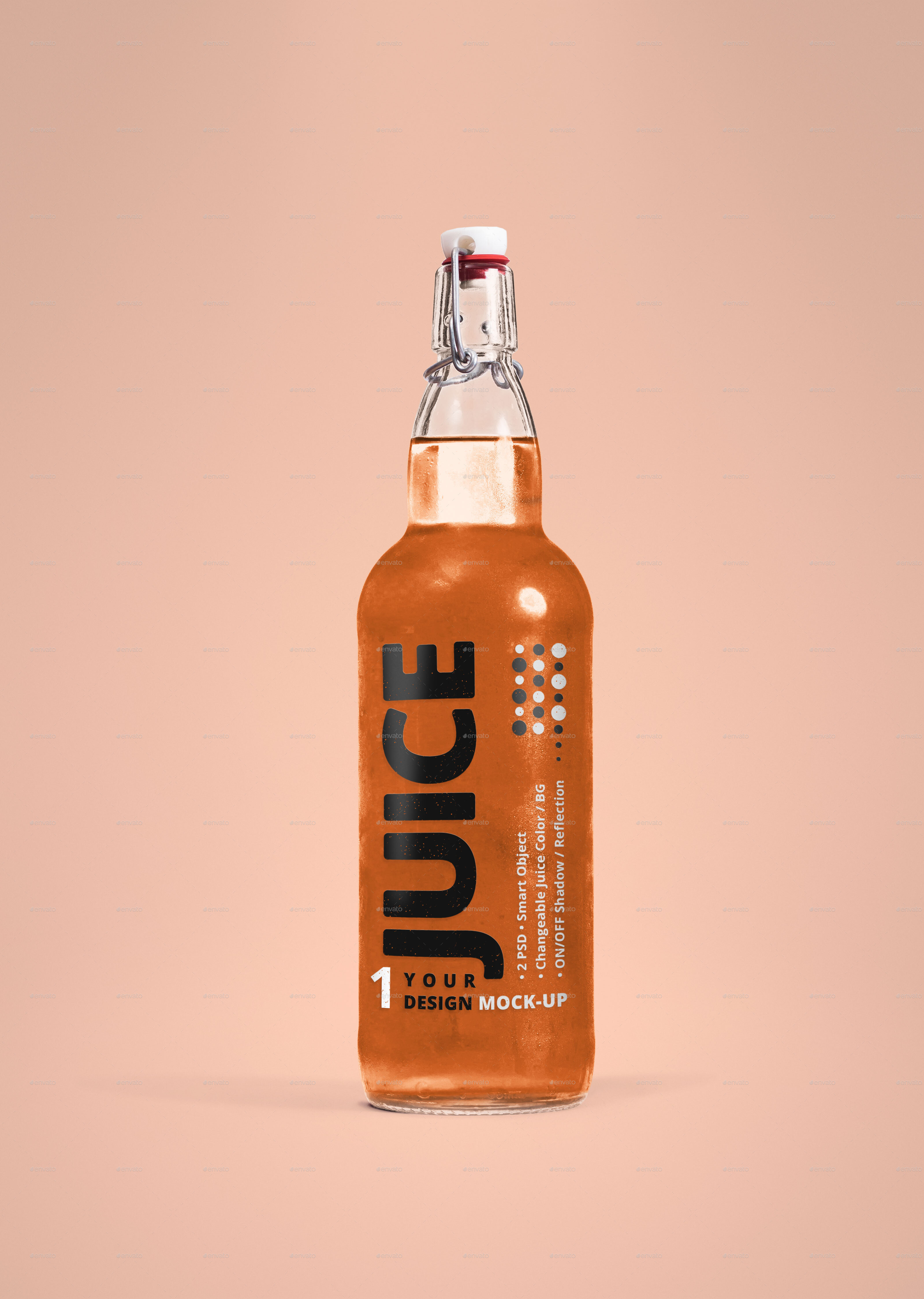 Lightning Stopper Bottle. MockUp v1, Graphics GraphicRiver